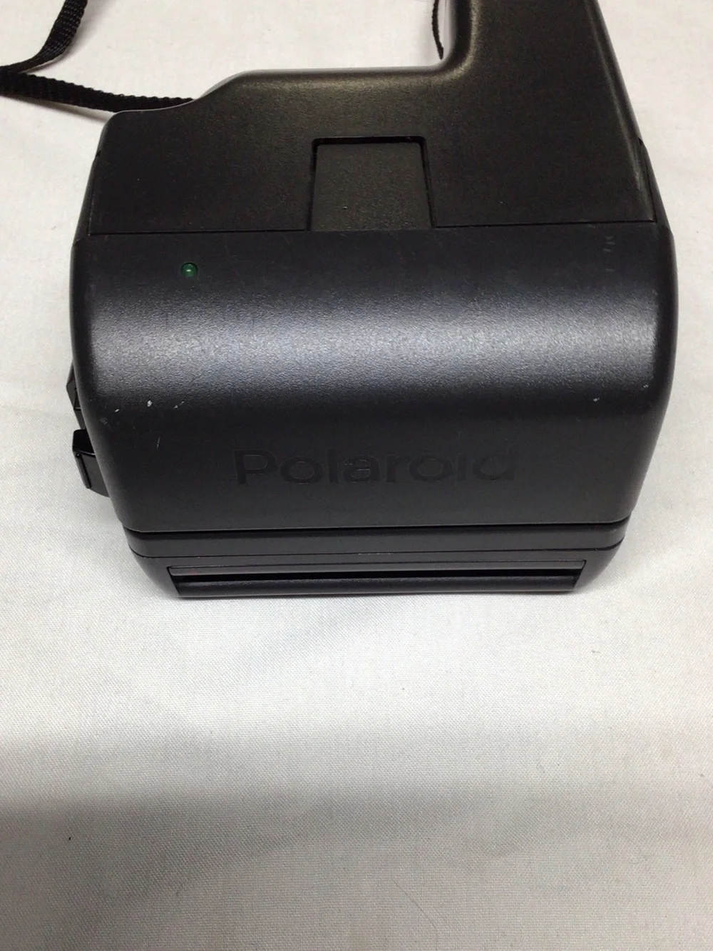 Polaroid Instant Camera in Black with Green Indicator